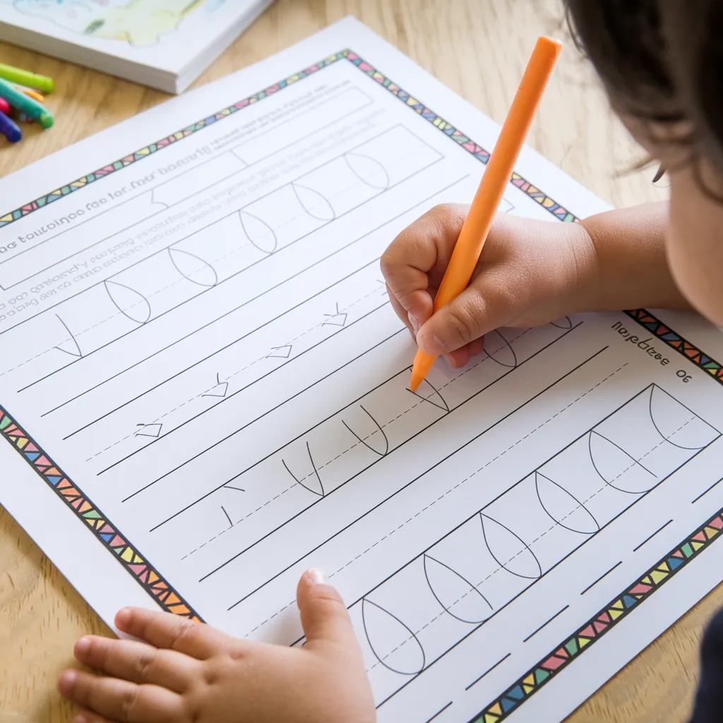 Printable prewriting practice