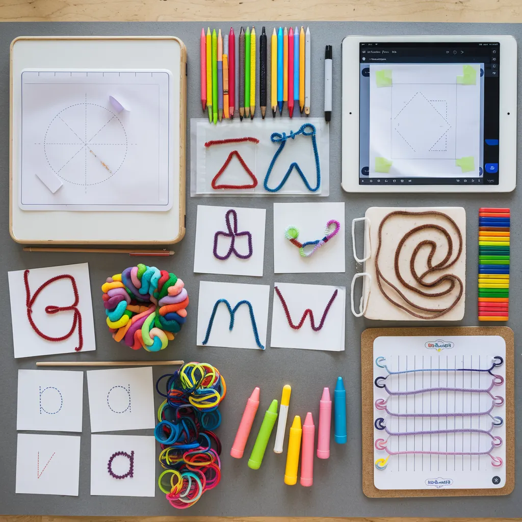 Fine Motor Skills Tracing