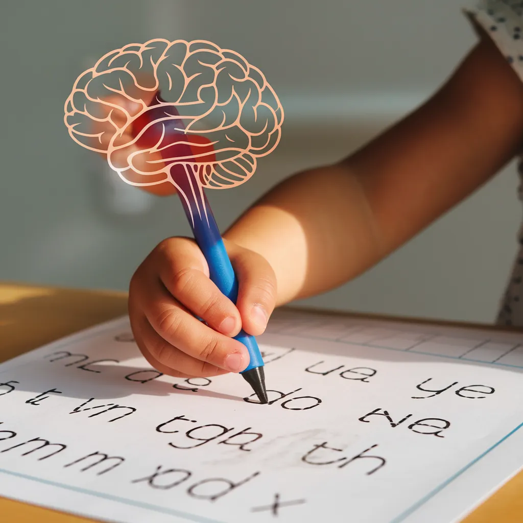 how tracing helps handwriting