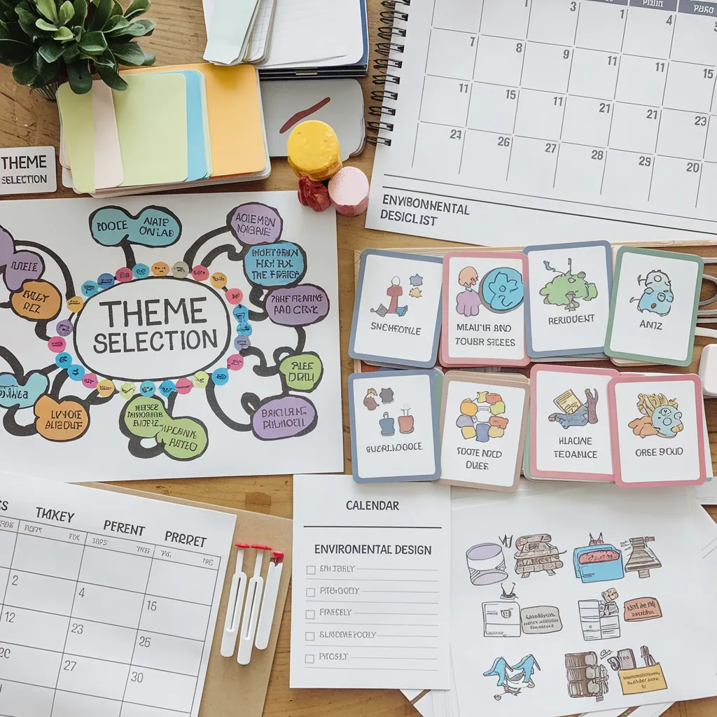 how to plan themed activities