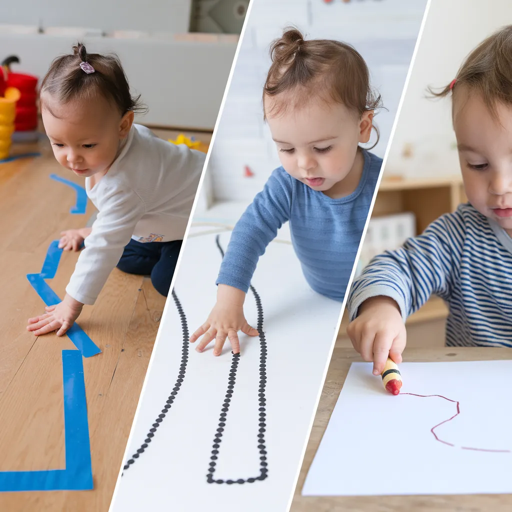 Tracing lines for toddlers