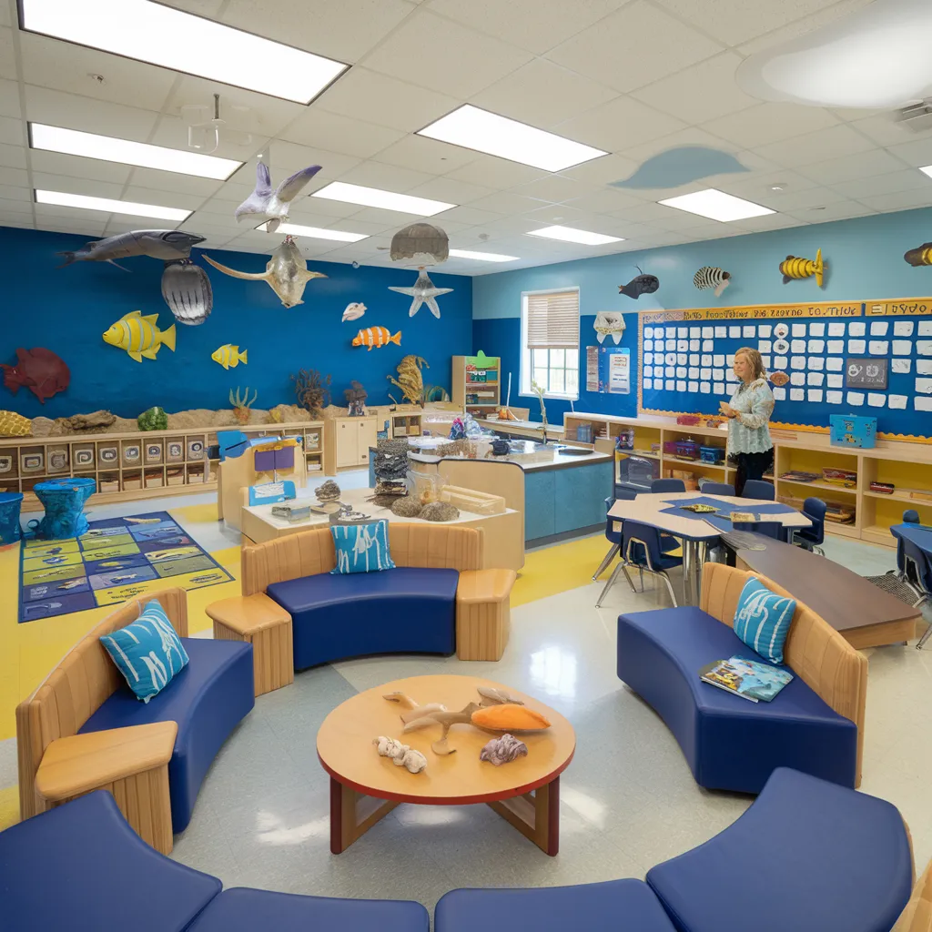 Theme-based classroom decorations