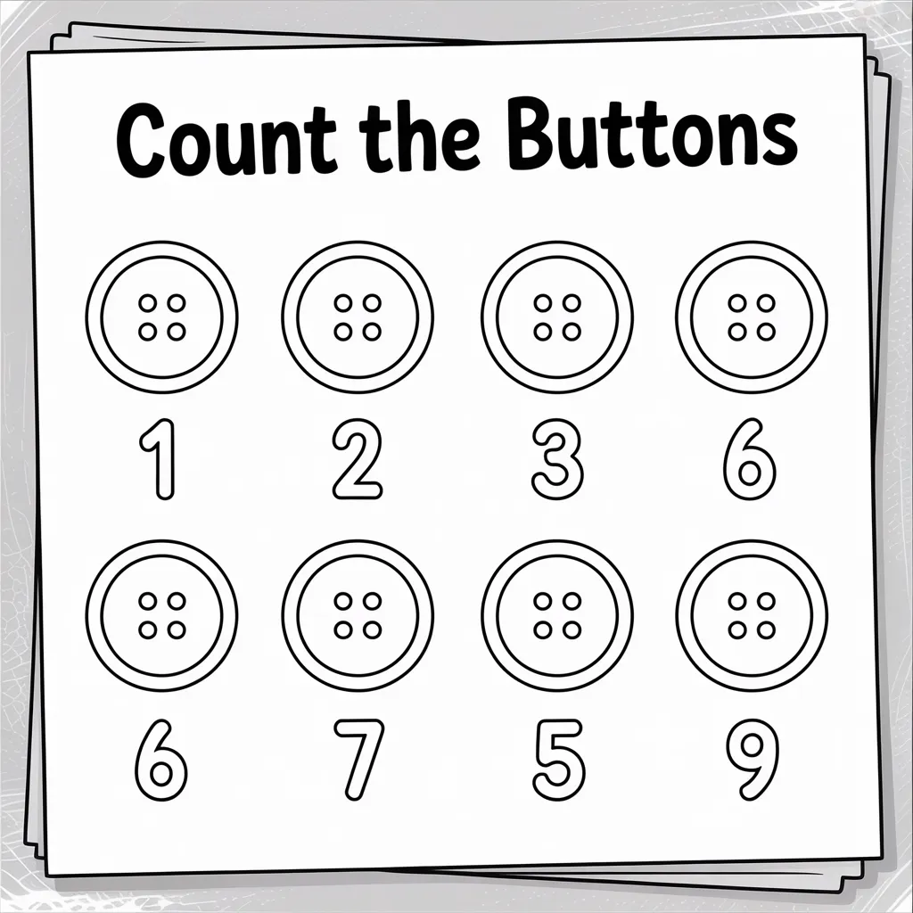 counting worksheets for preschool