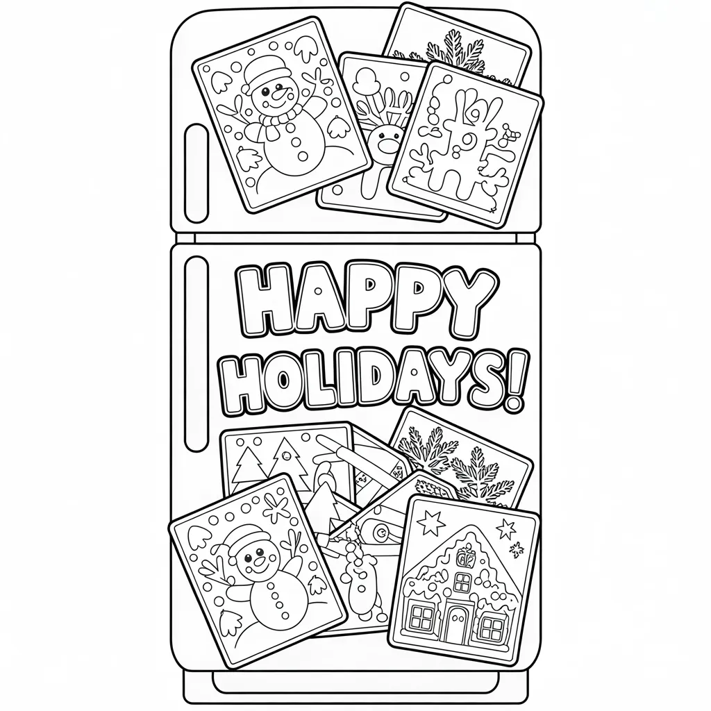 Holiday Coloring Sheets