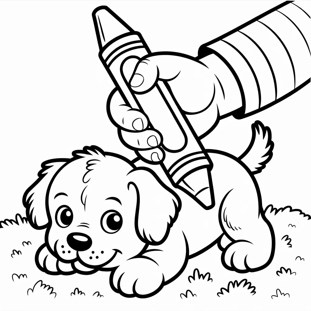 Easy coloring pages for toddlers