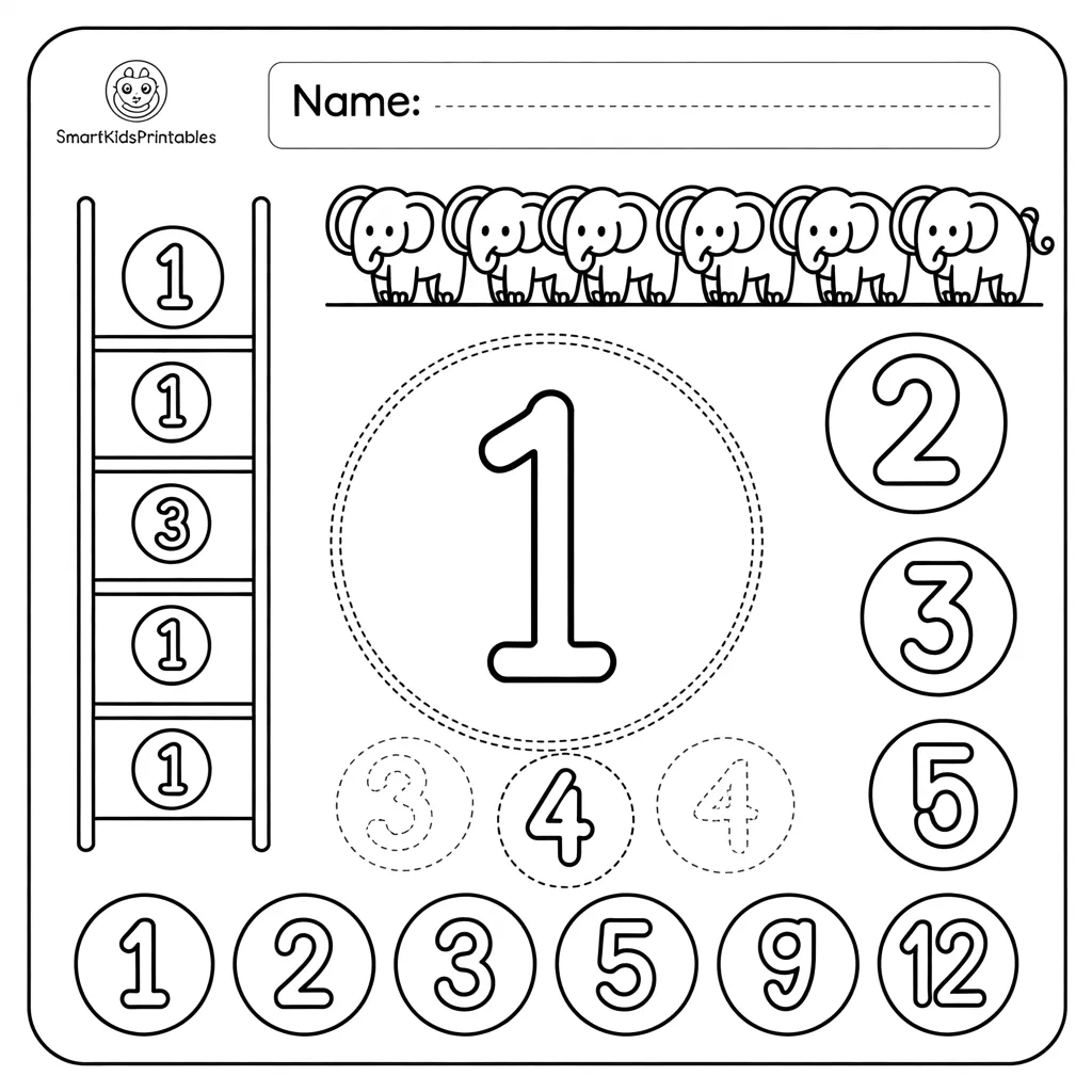 Learning to count printables