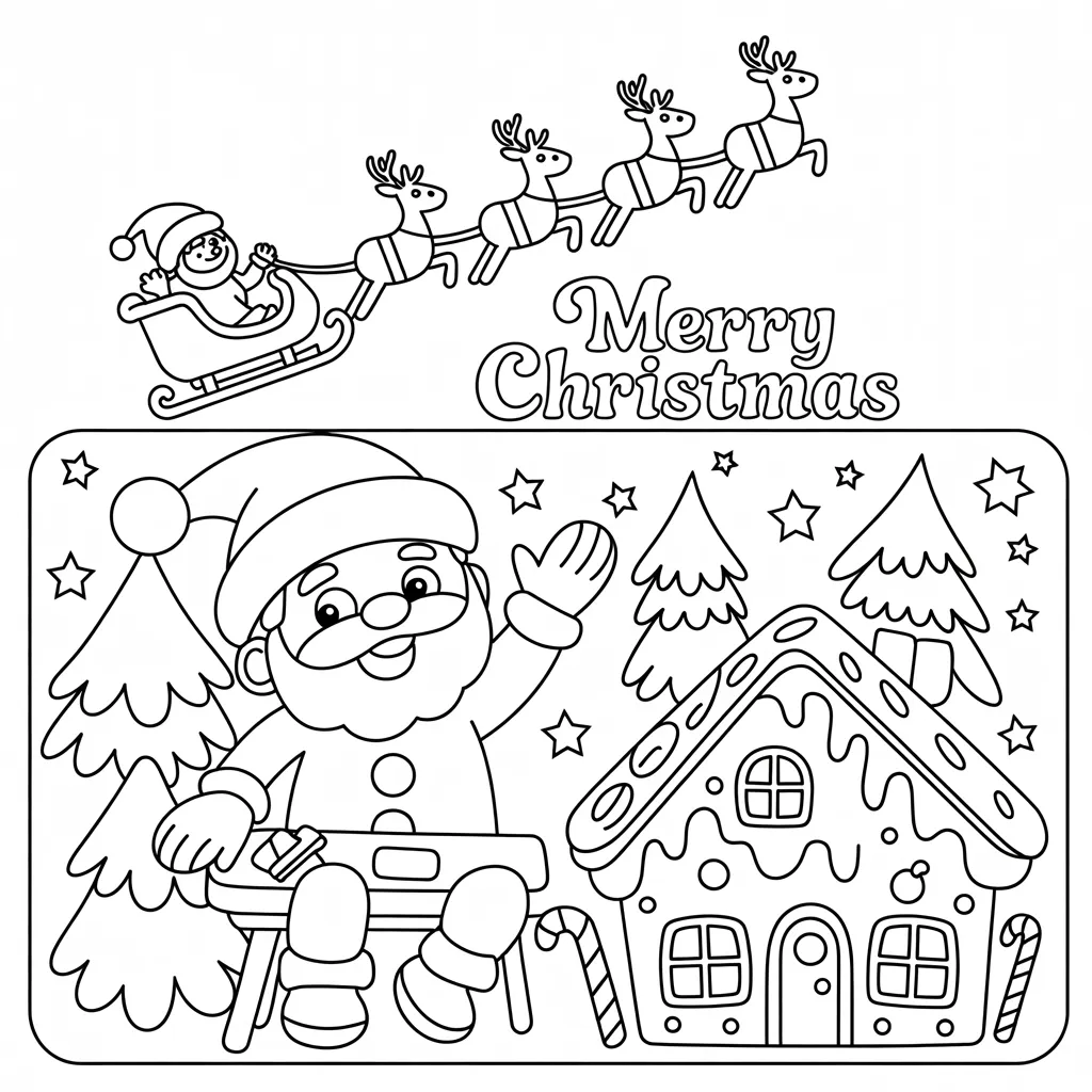 Holiday Coloring Sheets