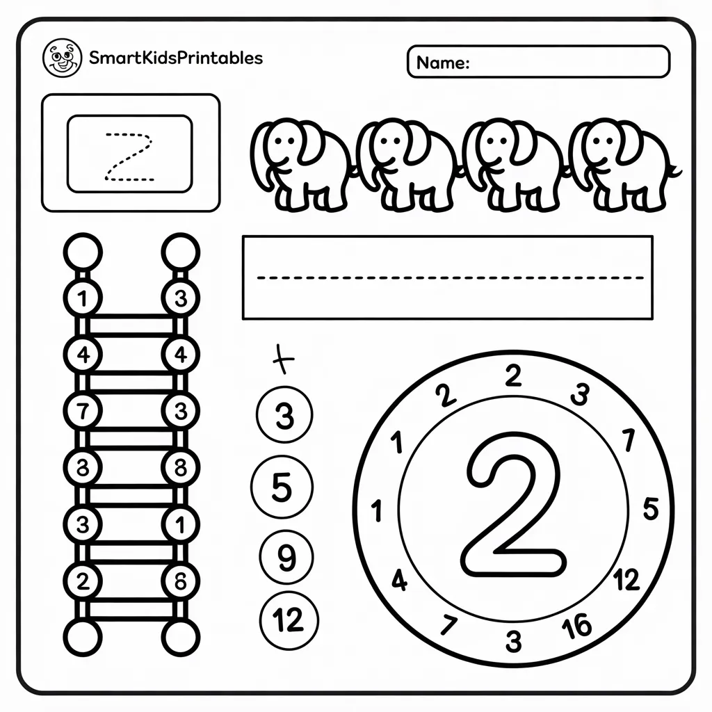 Learning to count printables