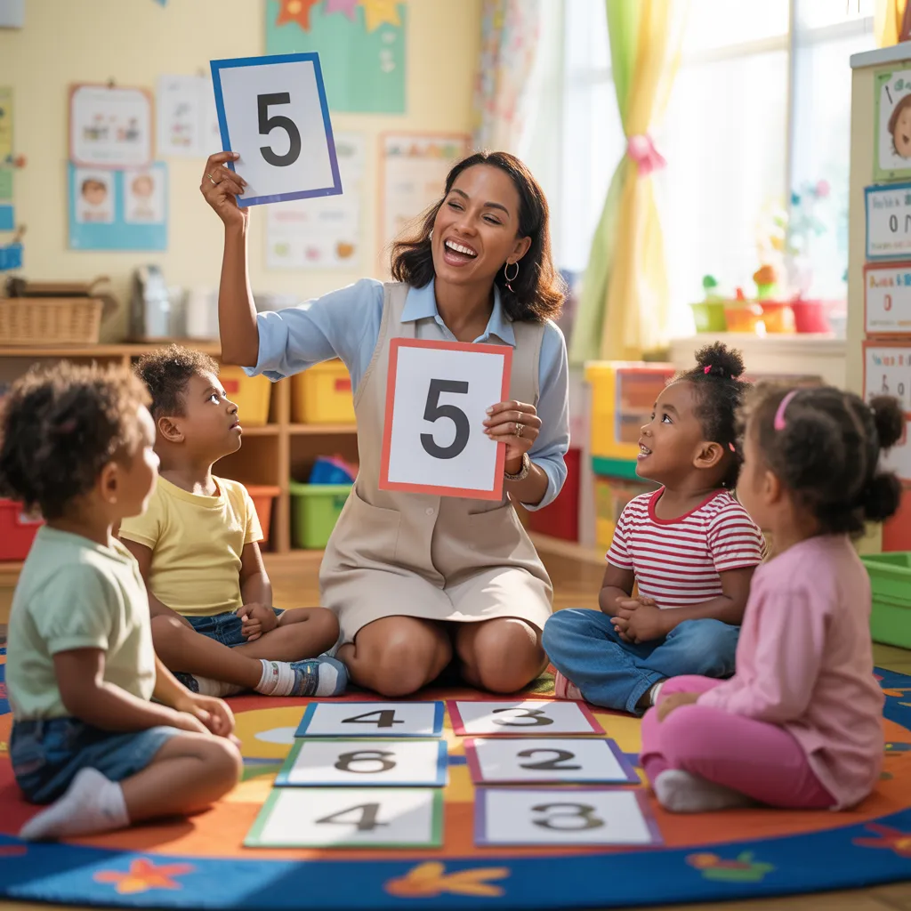 Counting songs for children