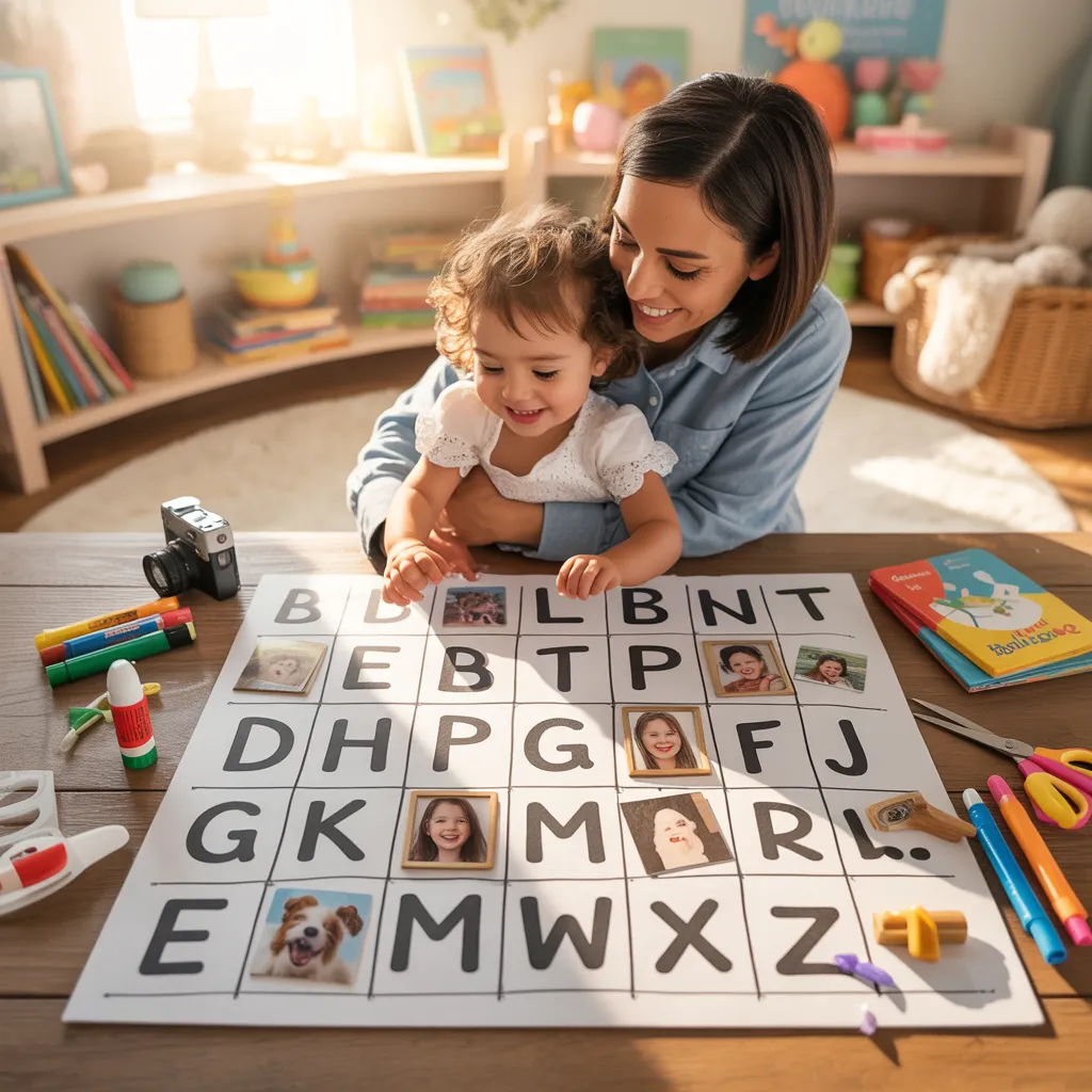 alphabet learning chart