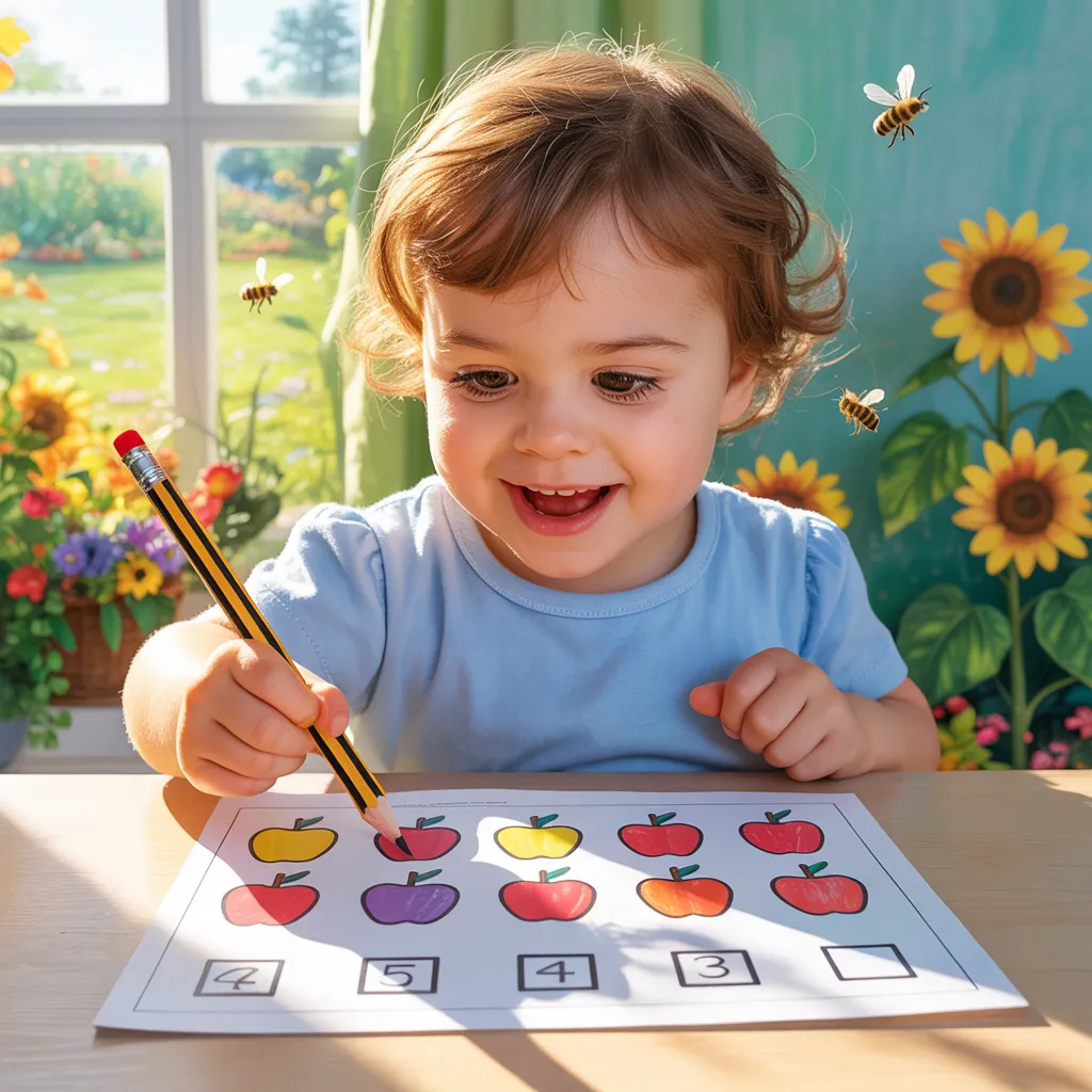 Count and color worksheets