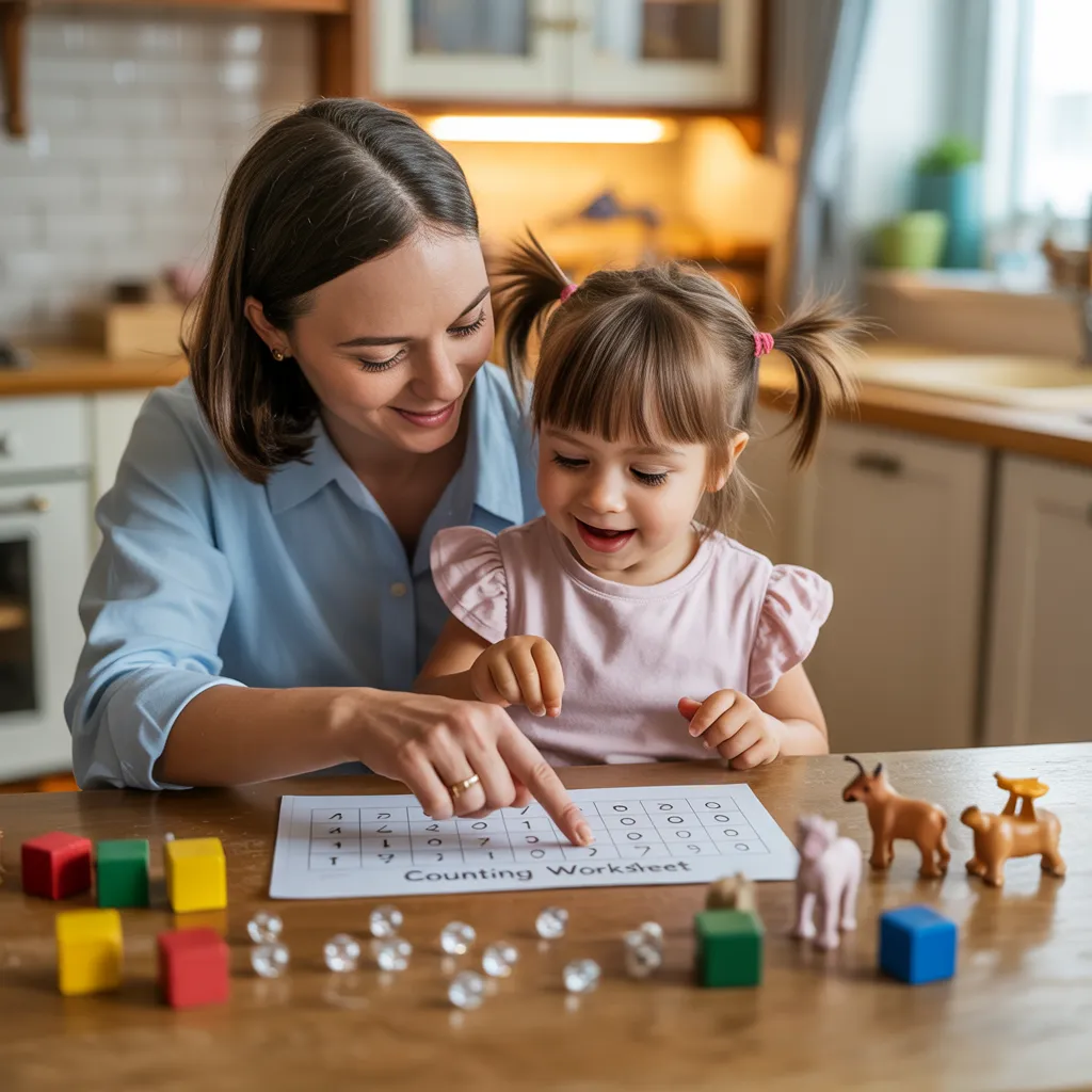 counting worksheets for preschool