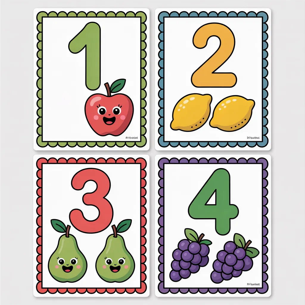Learning to count printables