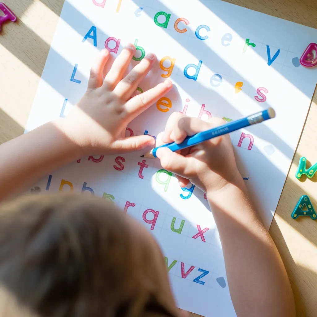 alphabet tracing printables