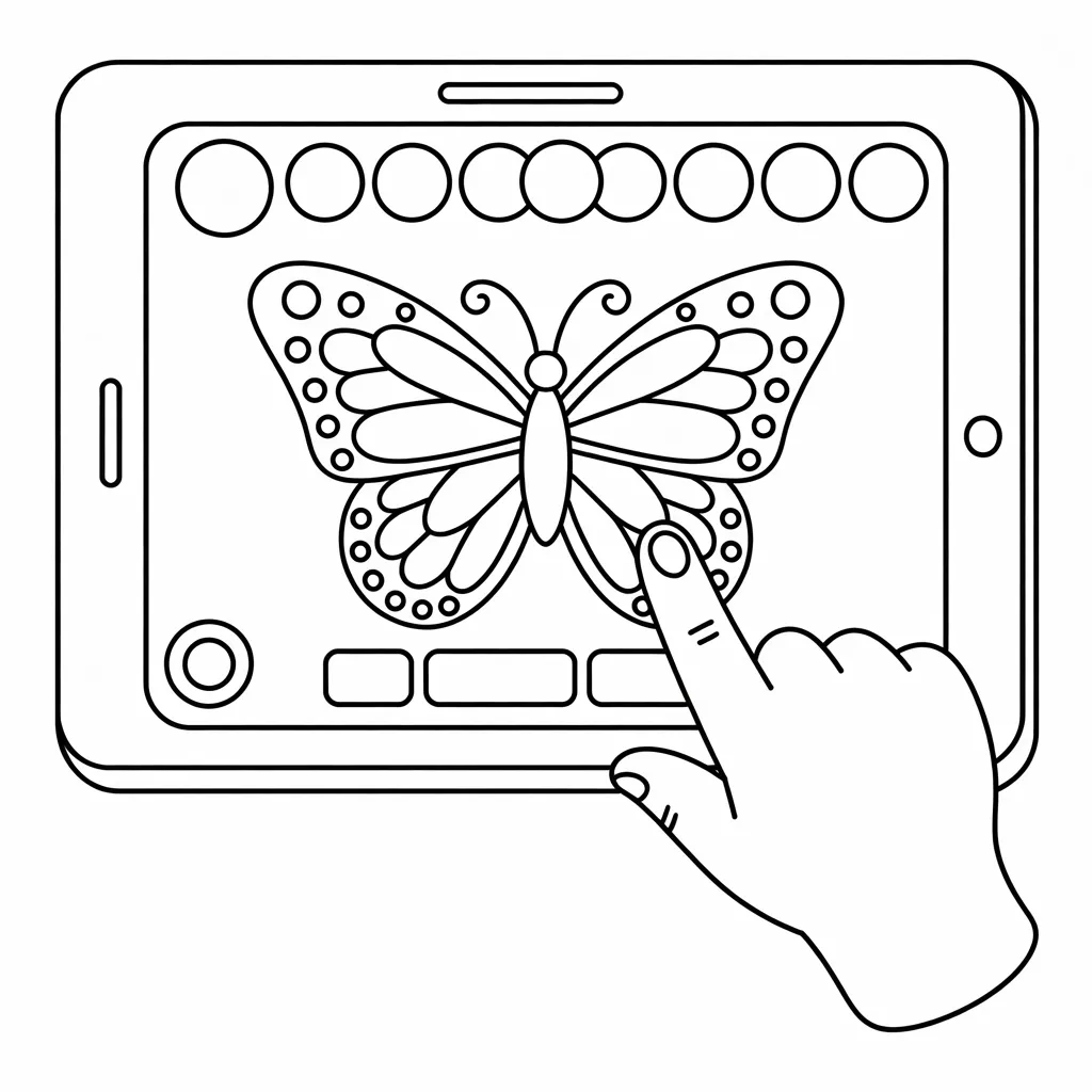 Interactive coloring activities online