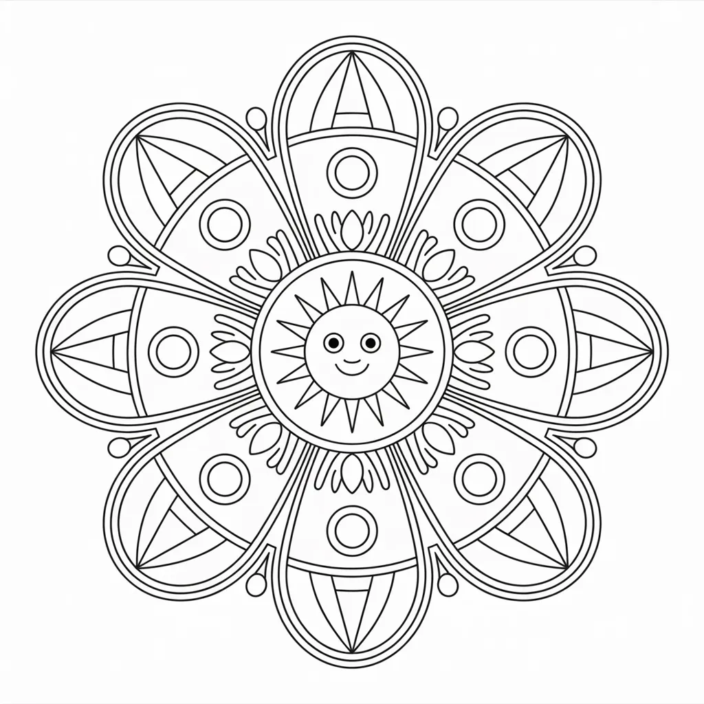 Mandala Coloring Pages