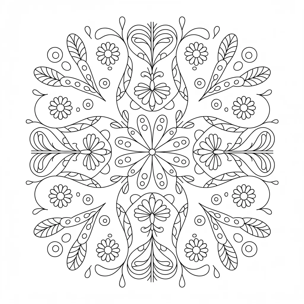 Mandala Coloring Pages
