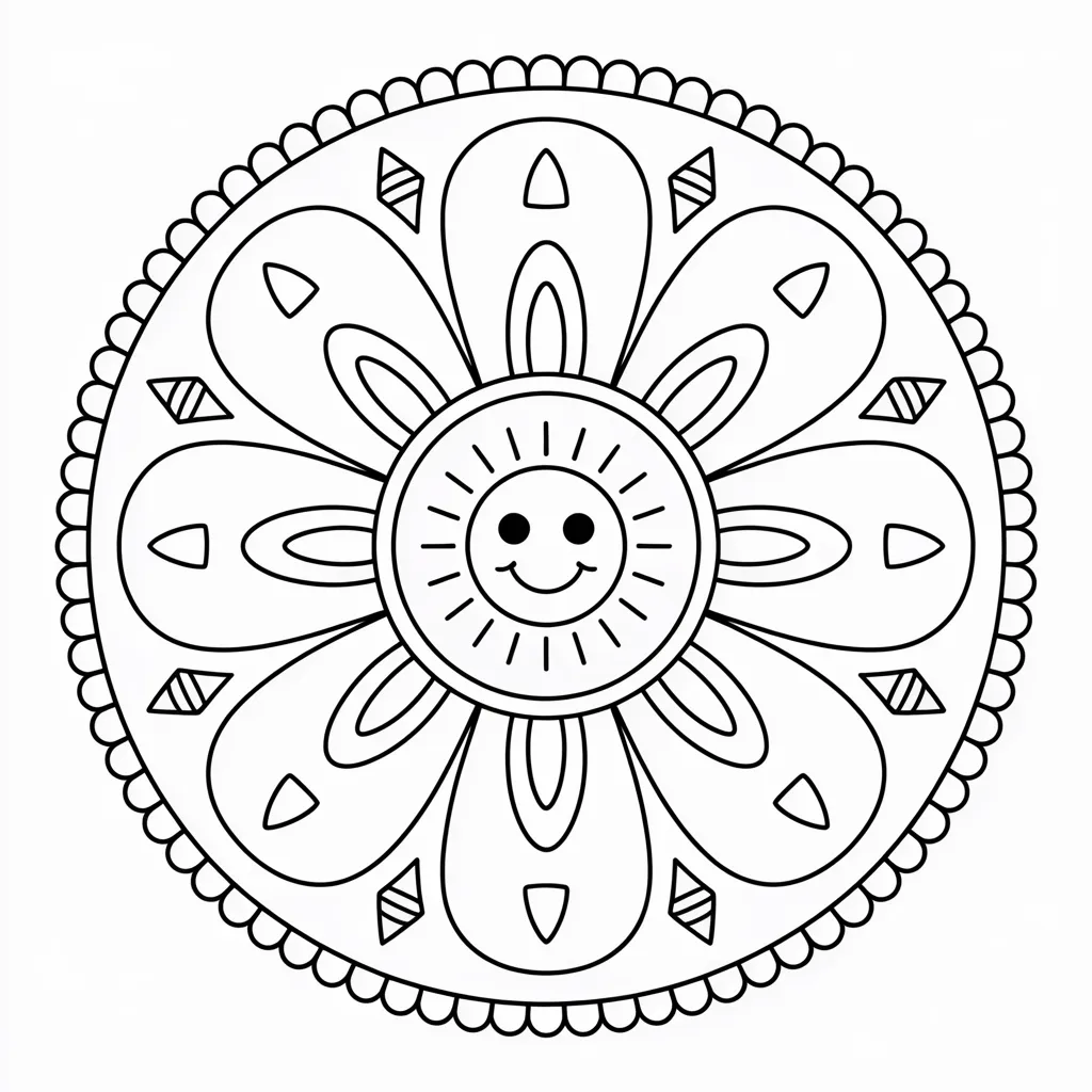 Mandala Coloring Pages