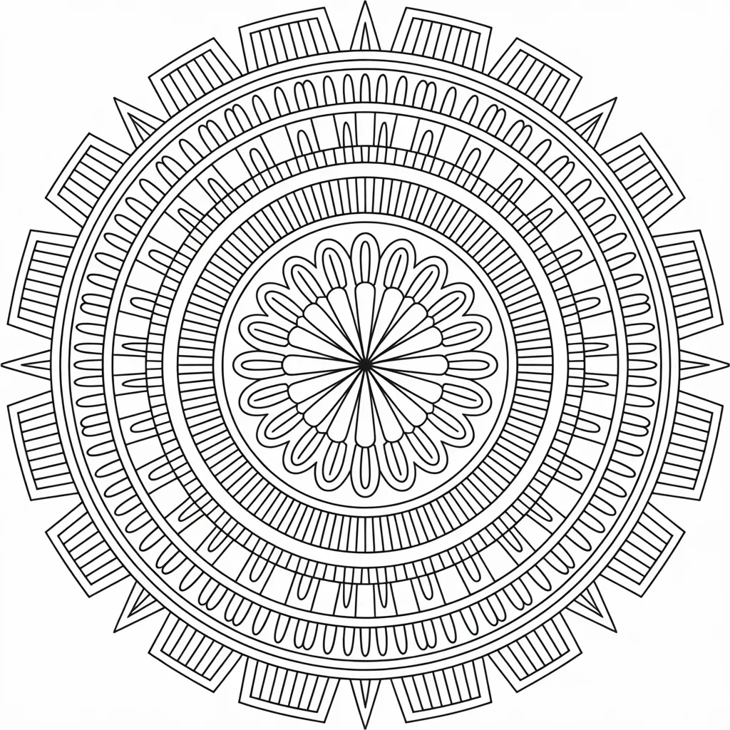 Mandala Coloring Pages