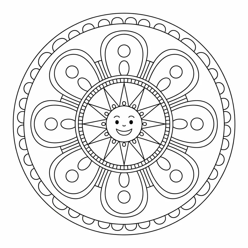 Mandala Coloring Pages