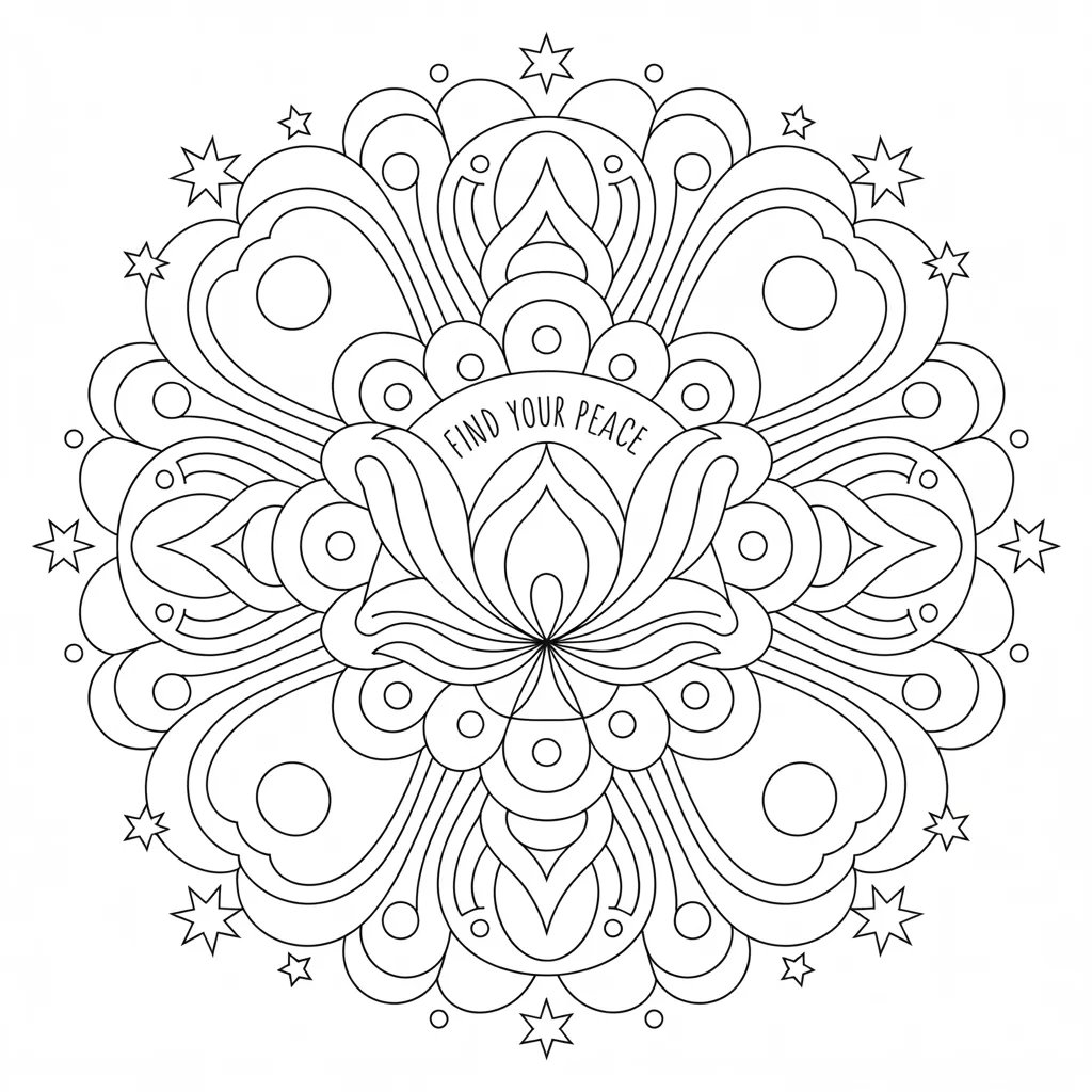Mandala Coloring Pages
