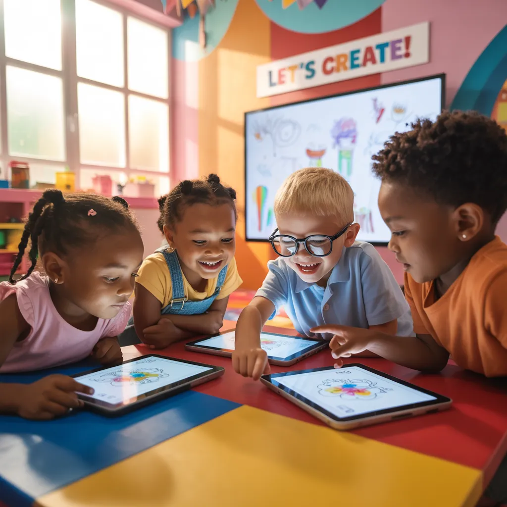 Interactive coloring activities online
